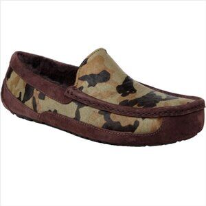 Ugg Ascot Stout Calf Hair Camo Slip On
